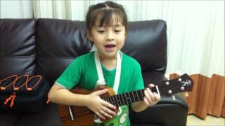 ให้รักมันโตในใจ Ukulele Cover by น้องเกล Gail Sophicha [upl. by Powe]