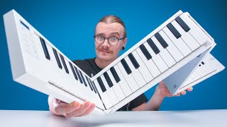 Worlds First Compact Folding Piano  LOOTd Unboxing [upl. by Nipsirc]