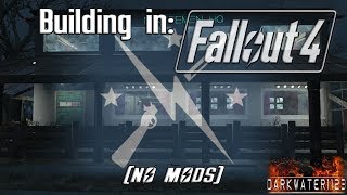 Modern Minutemen HQ Rebuild  Fallout 4  NO MODS [upl. by Akinoj205]