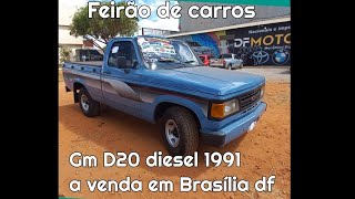 Gm D20 1991 diesel a venda em Brasília feirão df [upl. by Onitsuj755]