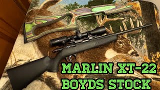 Marlin XT22 Boyds stock upgrade [upl. by Lili]