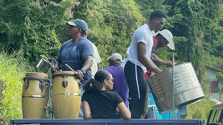 How Grenada 🇬🇩 welcomes 2024  Auld Lang SyneThe New Year’s Anthem played on Steelpan [upl. by Callery]