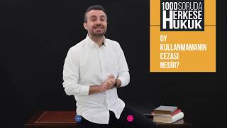 Oy Kullanmama Cezası 2019 Nedir Yerel SeçimlerdeHerkese Hukuk [upl. by Lyndy780]