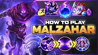 HOW TO PLAY MALZAHAR SEASON 14  NEW Build amp Runes  Season 14 Malz guide  League of Legends [upl. by Ng]