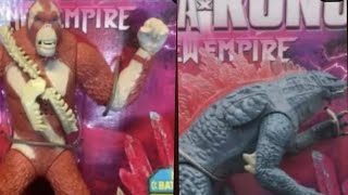 New looks at Battle Roar Godzilla and Battle Roar Skar King Figures Godzilla X Kong The New Empire [upl. by Irbmac32]