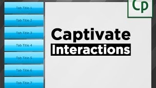 eLearning Brothers Captivate Interactions [upl. by Hinze]