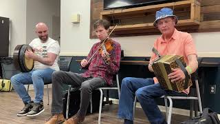 Trad Irish Session led by Dan Brouder Jake James amp Robbie Walsh [upl. by Elyr]