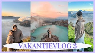 TWEE VULKANEN BEKLIMMEN MET BIZAR UITZICHT  BROMO amp IJEN VULKAAN  NAAR BALI  VAKANTIEVLOG 3 [upl. by Machute248]