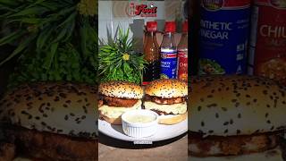 Zinger Recipe shorts burger status youtubeshorts [upl. by Loraine]