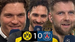 Dortmund vs PSG 10  Interview Nach dem Spiel [upl. by Nichani]