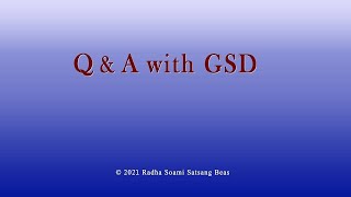 Q amp A with GSD 062 with CC [upl. by Curnin17]