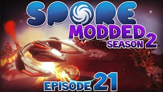 SPORE Modded  I BRING DESTRUCTION  Ep21 Season2  Spore [upl. by Nuy]