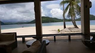 My Beach Vacation  Palawan Philippines  Arrival at Pangulasian Island ResortEl Nido [upl. by Reyem]