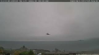 25 October 2024  Kinghorn WeatherCam Timelapse [upl. by Hardunn960]