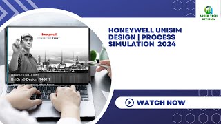 Honeywell UniSim Design  Process Simulation 2024 free [upl. by Llemart]