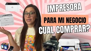 MEJOR IMPRESORA PARA PAPELERIA Y MANUALIDADES LASER CARTUCHO O ECOTANKQUE IMPRESORA COMPRO CRAFT [upl. by Leonid]