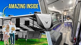 Family of 4 LIVING In a Renovated RV [upl. by Ateval483]