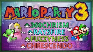 Mario Party 3 with Chrescendo raysfire and Fuzzyness [upl. by Ecilahs]