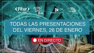 FITUR 2024  Todas las presentaciones del viernes 26 de enero [upl. by Aigneis]