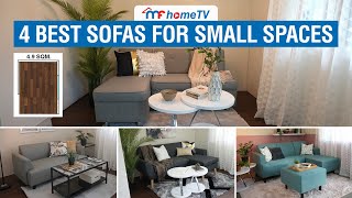 4 Best Sofas For Small Spaces  MF Home TV [upl. by Georgi]