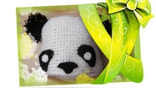 Adventskalender Türchen 14 Panda Mütze häkeln lernen [upl. by Pare]