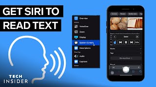 How To Get Siri To Read Text  Tech Insider [upl. by Kelly]