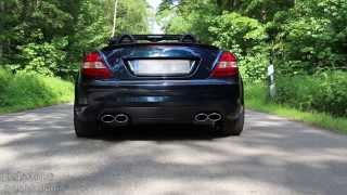 Mercedes Benz SLK 350  R171 Acceleration and Sound [upl. by Ark]