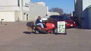 Simplicity Broadmoor 38quot Deck Lawn Mower up for Auction on May 10 2018 at 6pm [upl. by Initof781]