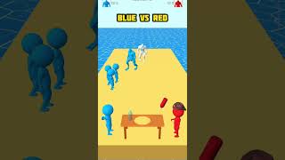 Blue amp Red 🔥 Bottle Flip Clash 💙 foryou funnyvideo GWB9T4 videogames shorts [upl. by Nitnelav]