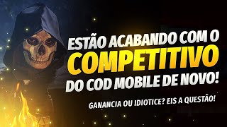 INVESTIGAÇÃO  ACABOU O COMPETITIVO NO COD MOBILE 😂😂😂 CALL OF DUTY MOBILE [upl. by Ruvolo]