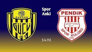 CANLI YAYIN  MKE ANKARAGÜCÜ  PENDİKSPOR MAÇ SONU [upl. by Nawiat]