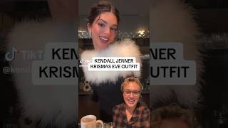 Kendall Jenner shows off Kardashian Christmas Eve Party outfit while making an 818 cocktail [upl. by Rafaelle]