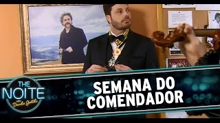 The Noite 221014  Semana do Comendador Um impostor na Novela [upl. by Kidd]