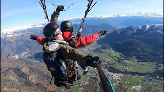 Flying home with a tandem wing [upl. by Charley19]