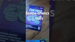 Code carte Vbucks prochaine video [upl. by Nadbus216]