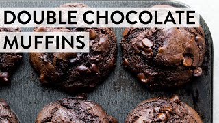 Double Chocolate Muffins  Sallys Baking Recipes [upl. by Tehc]