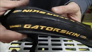 Continental Gatorskin How To Install [upl. by Odnamra]