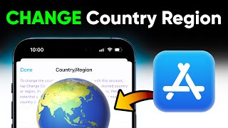 How to Change Region in App Store Change App Store Country on iPhone 15 Plus [upl. by Berner]