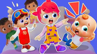 Five Little Monkeys Jumping On The Bed  CoComelon Toys amp Nursery Rhymes  Childrens Songs [upl. by Cynthy843]