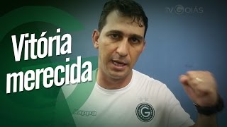 Danny Sérgio agradece o apoio da torcida do Goiás [upl. by Nnyltiak]