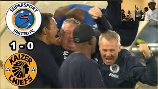 Supersport United vs Kaizer Chiefs  All Goals  Extended Highlights  Betway Premiership [upl. by Patten]