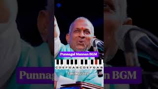 Punnagai Mannan BGM piano notesampCovertamil ilaiyaraja ilayaraja kamalhaasan kamal tamilbgm [upl. by Nairoc]