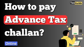 How to pay Advance Tax challan online 202425  Advance Tax online  Advance Tax challan payment [upl. by Had59]