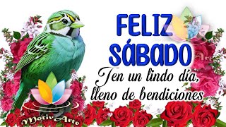 Buenos días Feliz sábado bendiciones🌸 Lindo sabado buenos dias Frases postivas e imagenes bonitas [upl. by Eno]