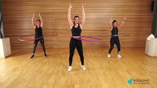 HULA HOOP TRAINING Vol 3 mit Rebecca  30 Min  Home Workout VERSO PremiumResort [upl. by Hirst871]