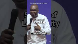 Secret of Longevity  Apostle Joshua Selman [upl. by Atibat]