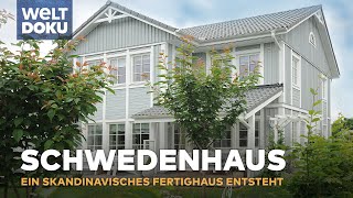 SCHWEDENHÄUSER  So entsteht ein skandinavisches Fertighaus aus Holz  WELT DOKU [upl. by Cunningham]