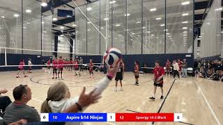 Synergy 14 2 Black VS Aspire b14 Ninjas Bay View Classic Day 1 52524 [upl. by Catherina988]