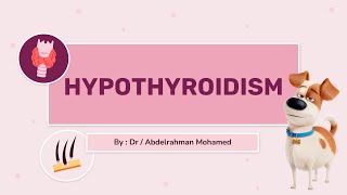 Hypothyroidism in pets  قصور الغدة الدرقية [upl. by Fairman527]