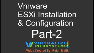 VMware ESXi Configuration in Hindi [upl. by Aihsiyt834]